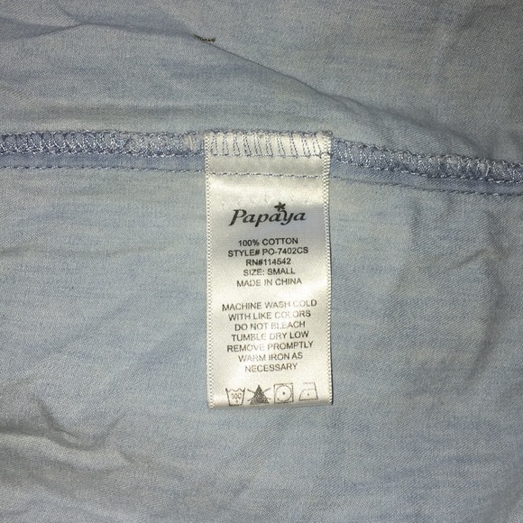 •Blue Papaya Romper• - Picture 4 of 4